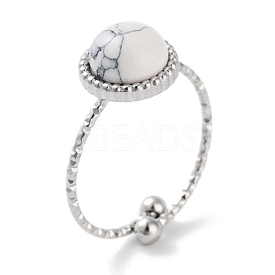 Ion Plating(IP) 304 Stainless Steel Ring RJEW-B059-02P-03-1