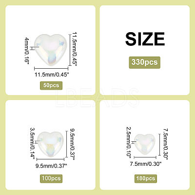 ABS Plastic Imitation Pearl Cabochons PACR-AR0001-02-1