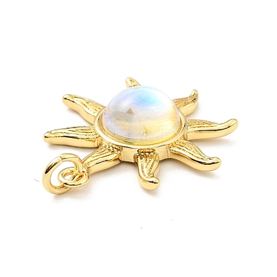 Glass Pendants KK-G416-04G-1