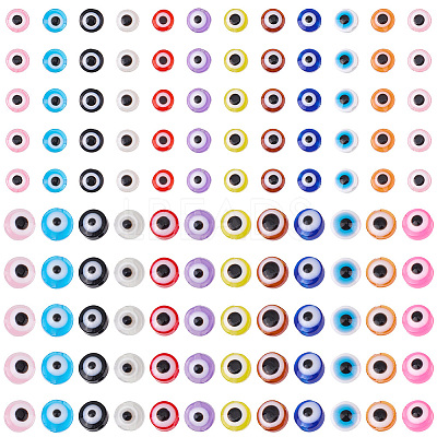 860Pcs 23 Colors Resin Beads RESI-SP0001-60-1