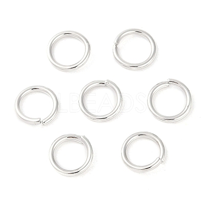 Brass Open Jump Rings KK-N254-45B-P-1