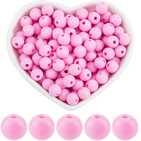 Opaque Acrylic Beads MACR-SP0001-27B-04-1