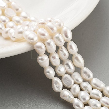 Natural Cultured Freshwater Pearl Beads Strands PEAR-P062-32D-1