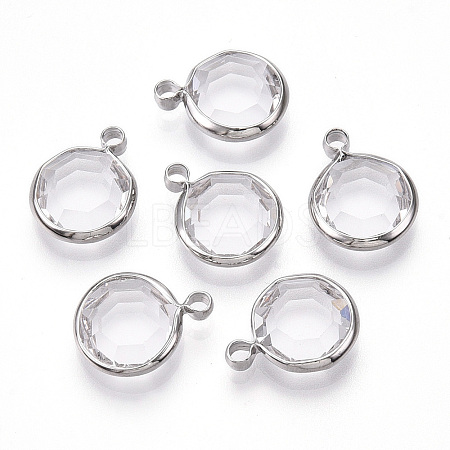 K9 Glass Charms GLAA-T023-37B-02-1