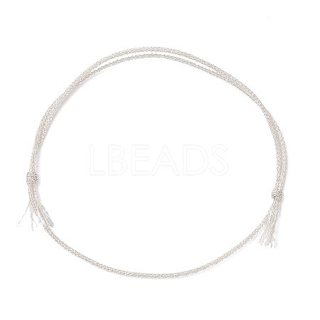 Polyester Braided Cord Bracelet Making AJEW-JB01375-02-1