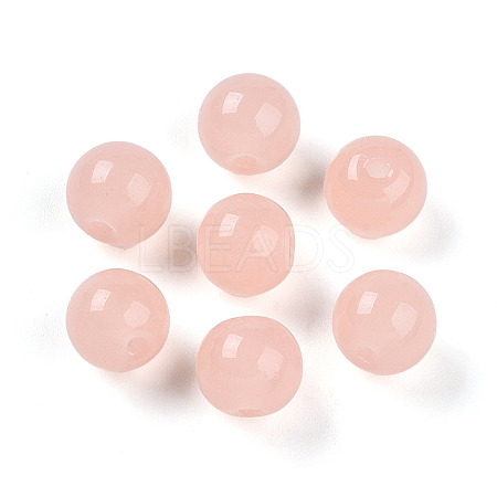 Imitation Jade Glass Beads GLAA-N007-8mm-B02-1