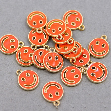 Alloy Enamel Pendants PALLOY-CJC0008-04B-1