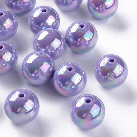 Opaque Acrylic Beads MACR-S370-D20mm-SS2114-1