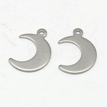 Tarnish Resistant 304 Stainless Steel Pendants STAS-K002-18A-1