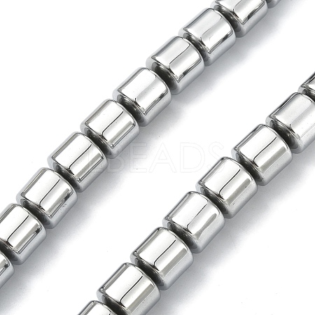 Electroplated Synthetic Non-magnetic Hematite Beads G-C024-03A-1