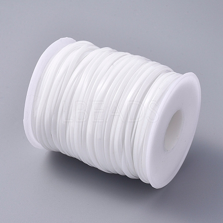 Plastic Cords for Jewelry Making LS-OCOR-WH0052-36C-1