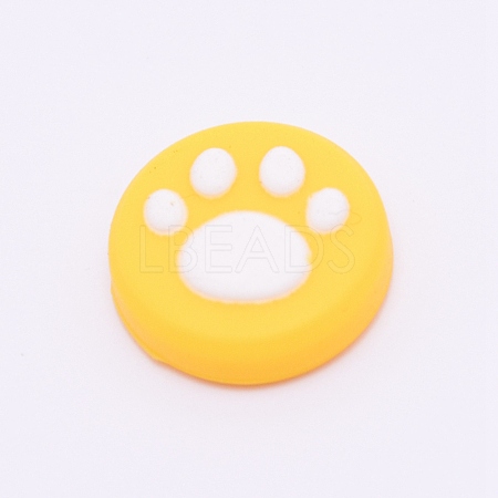Silicone Replacement Cat Paw Thumb Grip Caps AJEW-WH0181-02H-1