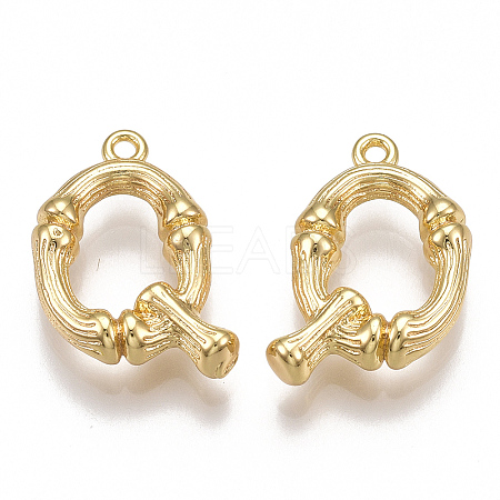 Brass Pendants KK-T038-193G-Q-1