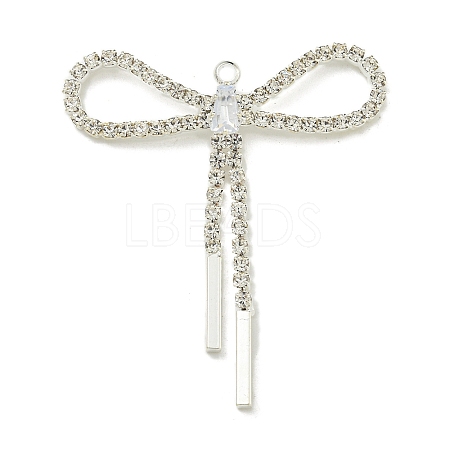 Brass Rhinestone Pendants KK-I715-14S-01-1