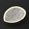 Linen Teardrop Fascinator Hat Base for Millinery AJEW-WH0283-54B-2