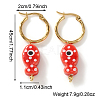 304 Stainless Steel Hoop Earrings for Women AM9100-4-1