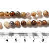 Natural Crazy Agate Round Bead Strands X-G-M272-03-6mm-2