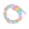 Macaron Color Natural Selenite Beads Strands G-F780-A01-01-2