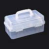 Rectangle Portable PP Plastic Storage Box CON-D007-01A-3