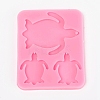 Sea Turtle Silicone Pendant Molds AJEW-WH0022-26-1