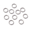 Non-Tarnish 304 Stainless Steel Open Jump Rings STAS-C040-01F-P-1