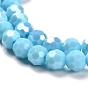 Opaque Glass Beads Stands EGLA-A035-P6mm-B08-3