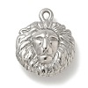 Anti-Tarnish 304 Stainless Steel Pendants STAS-Q334-36P-1