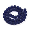 Transparent Glass Beads Strands X-GLAA-T032-T10mm-MD15-2