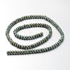 Electroplate Non-magnetic Synthetic Hematite Bead Strands G-F300-48B-F07-2