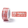 Self-Adhesive Paper Warning Tag Stickers DIY-K039-04C-1