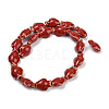 Handmade Porcelain Beads Strands PORC-P030-01A-01-4