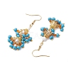 2 Pairs 2 Colors 304 Stainless Steel Dangle Earrings EJEW-MZ00130-5