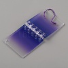 Gradient Color Transparent Mini Acrylic Binder Covers DIY-WH0387-92-2