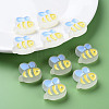 Transparent Acrylic Beads MACR-S374-06B-07-6
