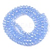 Electroplate Glass Beads Strands EGLA-A044-J3mm-B03-3