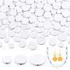 120Pcs 3 Styles Natural Pear Wood Beads WOOD-PH0003-92-1