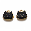 Alloy Enamel Charms ENAM-T011-95B-NR-2