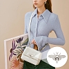 6Pcs 6 Styles Bees Zinc Alloy Twist Bag Lock Purse Catch Clasps PURS-UN0001-05-6