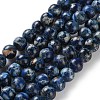 Dyed Natural Regalite/Imperial Jasper/Sea Sediment Jasper Beads Strands G-B124-C01-11-1
