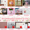 3 Sheets 3 Styles PVC Waterproof Decorative Stickers DIY-WH0404-619-3