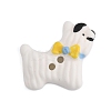 Dog Ceramic Buttons BUTT-I018-01E-01-1