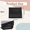 2Pcs Polyester Satin Pouches ABAG-BBC0001-18B-2