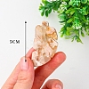 Natural Cherry Blossom Agate Display Decorations G-PW0004-28-5