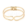 Brass Hollow Hinged Cuff Bangles for Women KK-CBA0B5A-02G-4