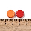 Baking Paint Opaque Acrylic Beads OACR-F014-06-3