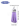 SUNNYCLUE 100Pcs Faux Suede Tassel Pendant Decorations FIND-SC0001-95B-2