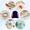 Velvet Jewelry Drawstring Gift Bags ABAG-BBC0001-10B-04-5