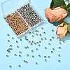 800Pcs 2 Colors CCB Plastic Round Beads FIND-YW0007-20-4