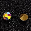 Glass Pointed Back Rhinestone CR3mm11Y-1-2