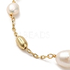Natural Pearl Beaded Bracelets BJEW-C051-41G-2